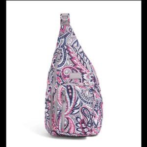 Vera Bradley ReActive Sling Backpack Gramercy Paisley
